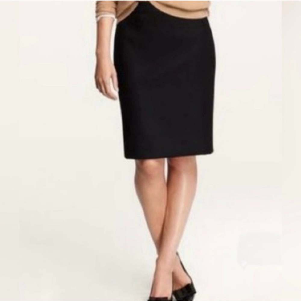 Vintage Holt Renfrew Wool Pencil Skirt